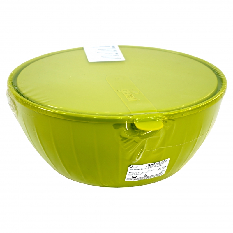 Հավաքածու Թասերի Կափարիչով Giaretti GR1871 3կտ 3